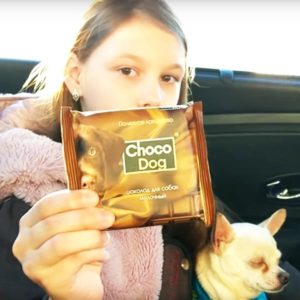 Шоколад для собак choco dog